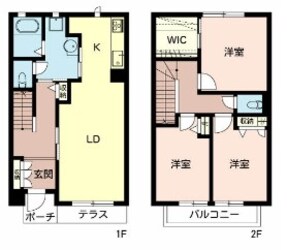 クオーレ コートの物件間取画像